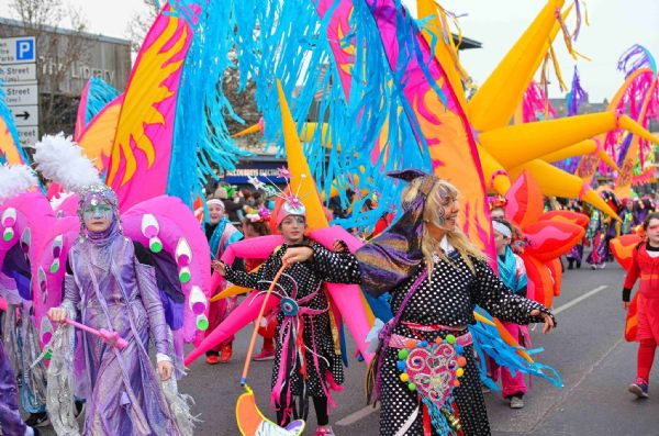 St Patrick's Day parade by John Hutton